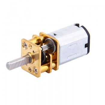 Мотор - 12V DC 300RPM  с редуктор  с метални зъбни колела